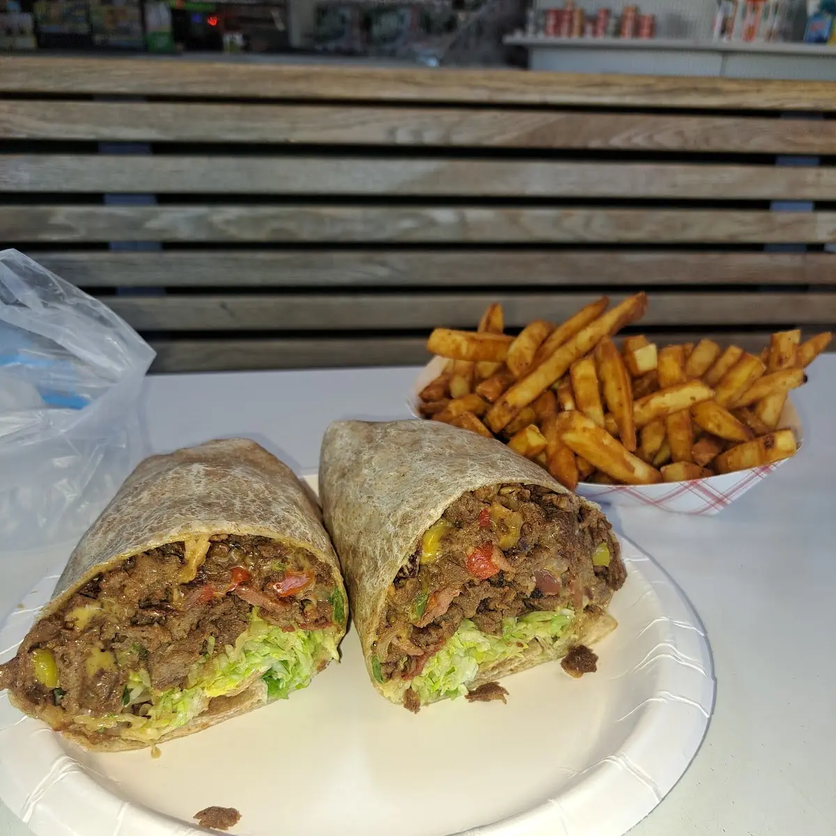 Philly Steak and Cheese Wrap with Bacon