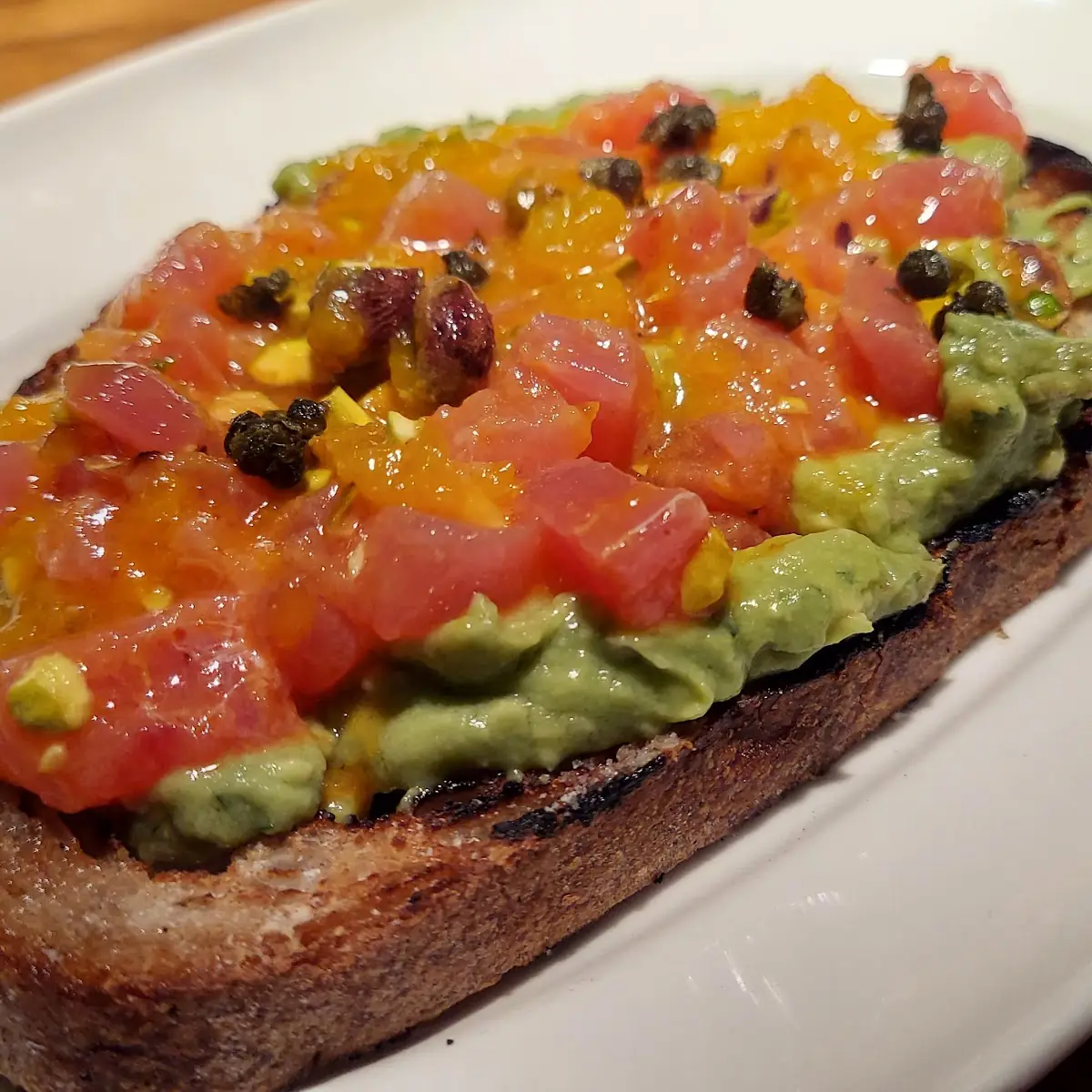 Spicy Tuna Bruschetta