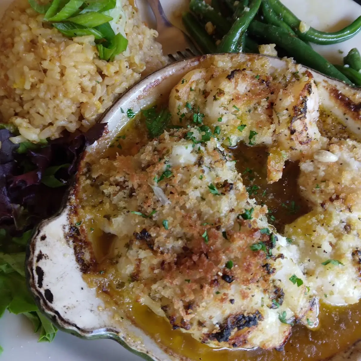 Baked Seafood Platter