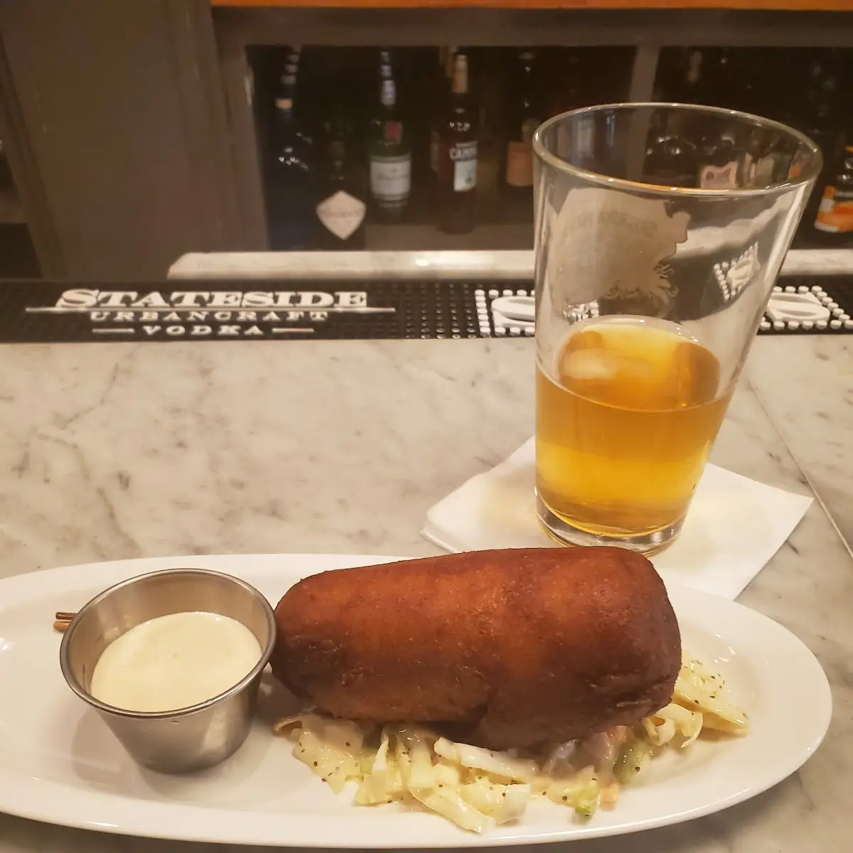 Kielbasa Corn Dog