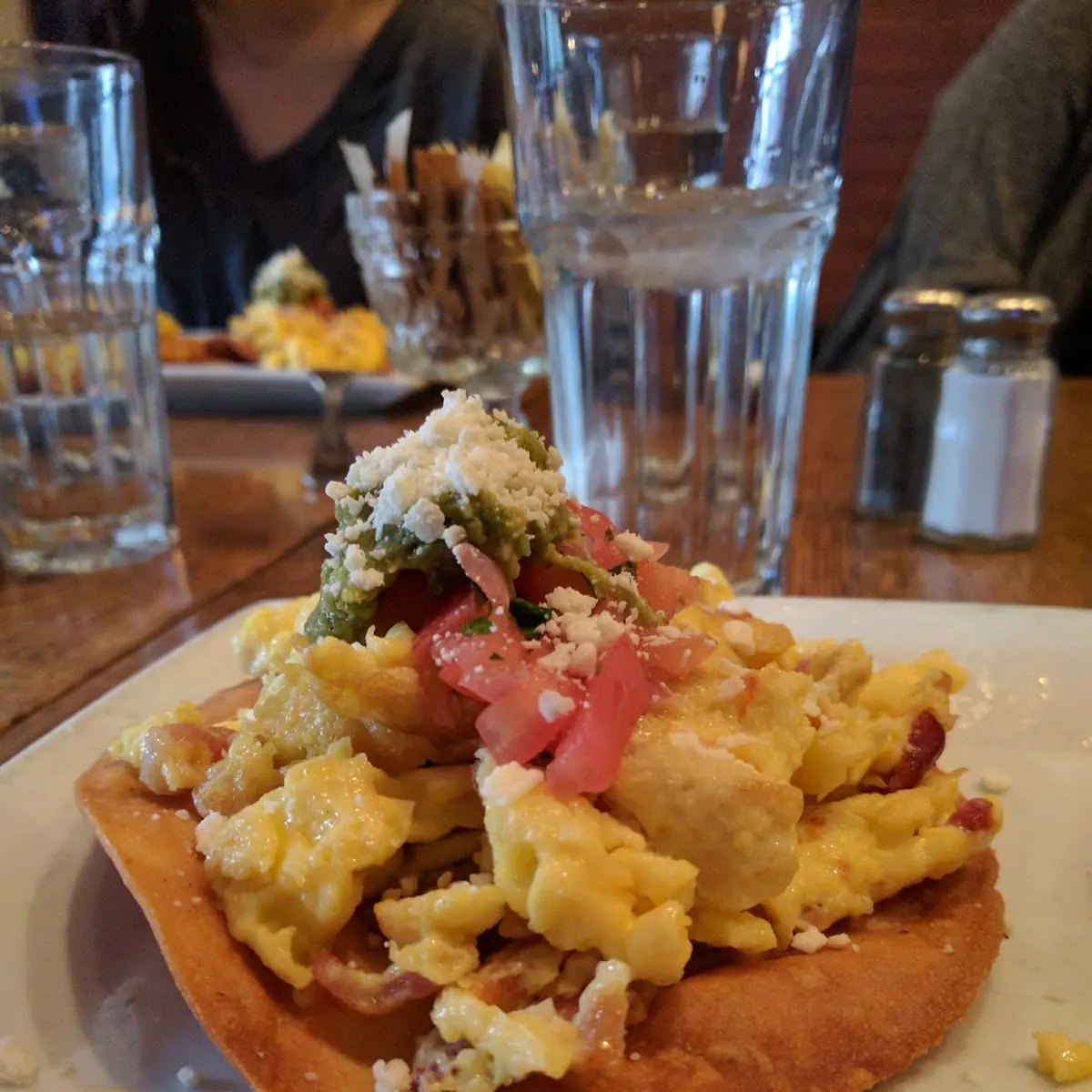 Scrambled Egg Tostada