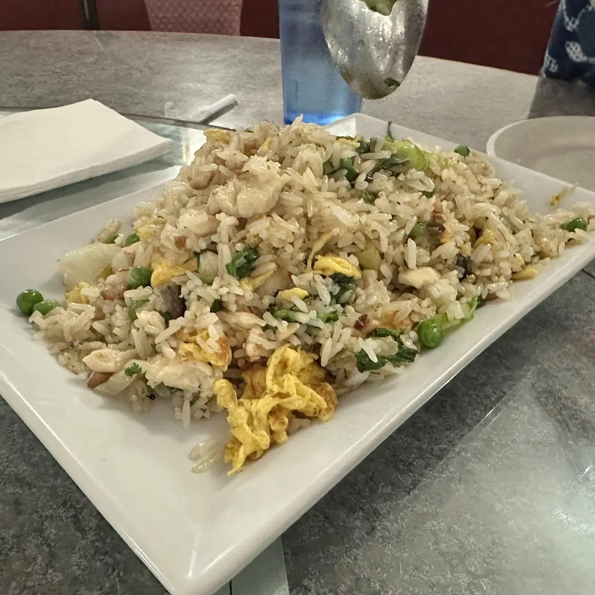 Chicken and Salted Fish Fried Rice