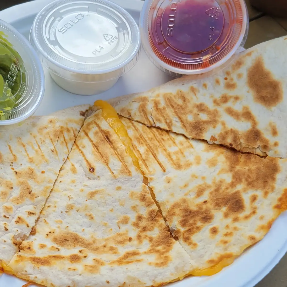 Three Cheese Quesadilla