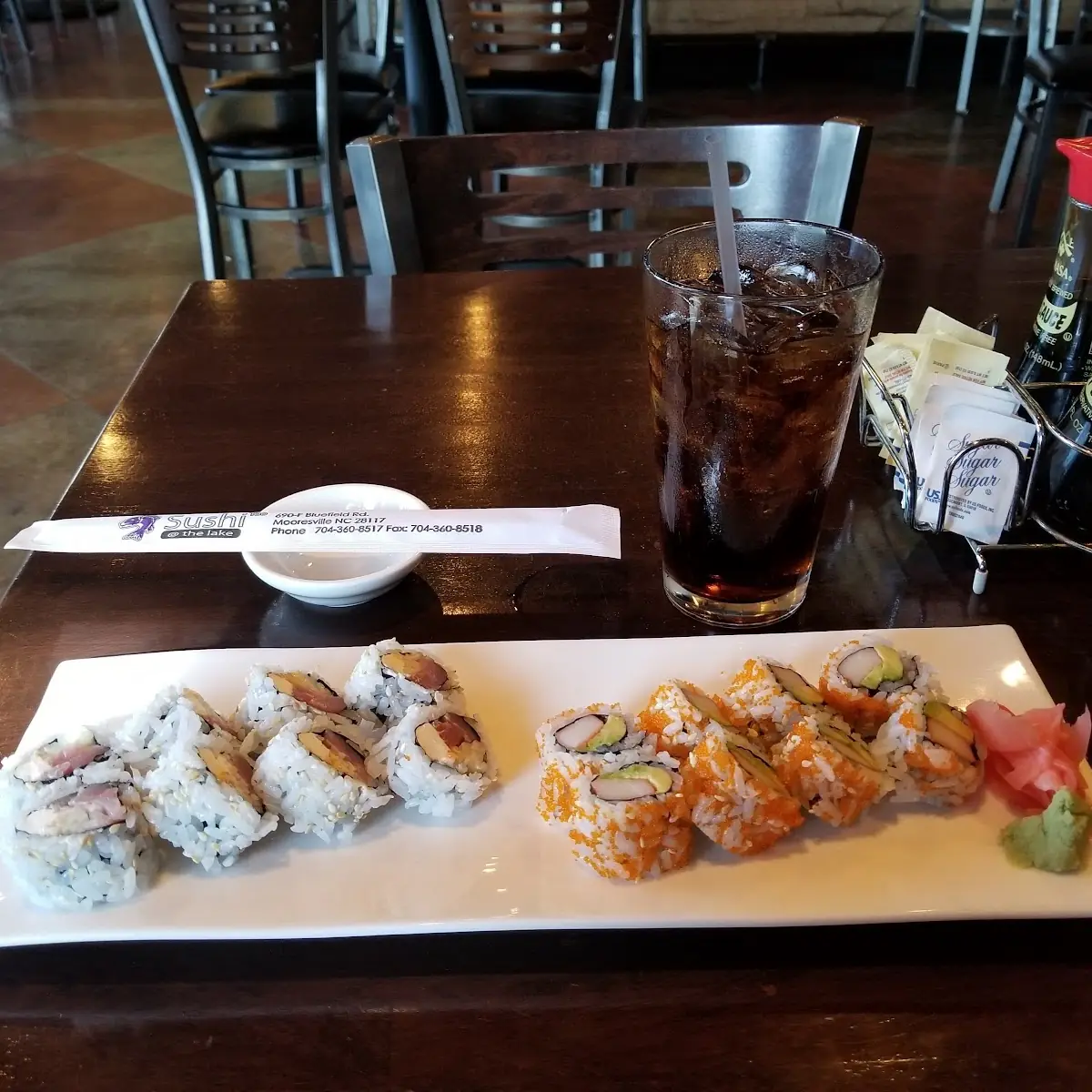 Tuna Roll and California Roll