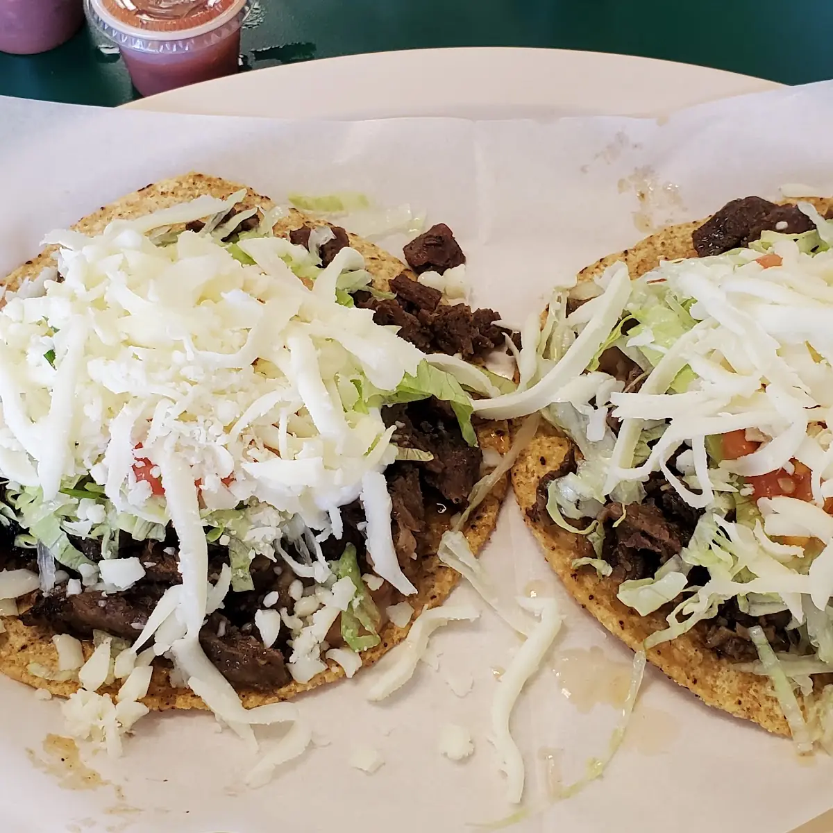 Ground Beef Tostada