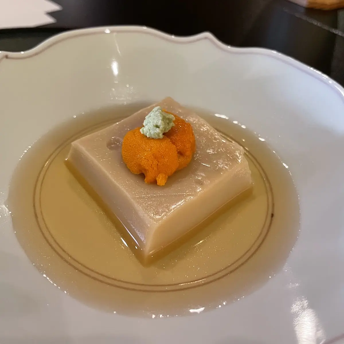 Chilled Tofu with Radish