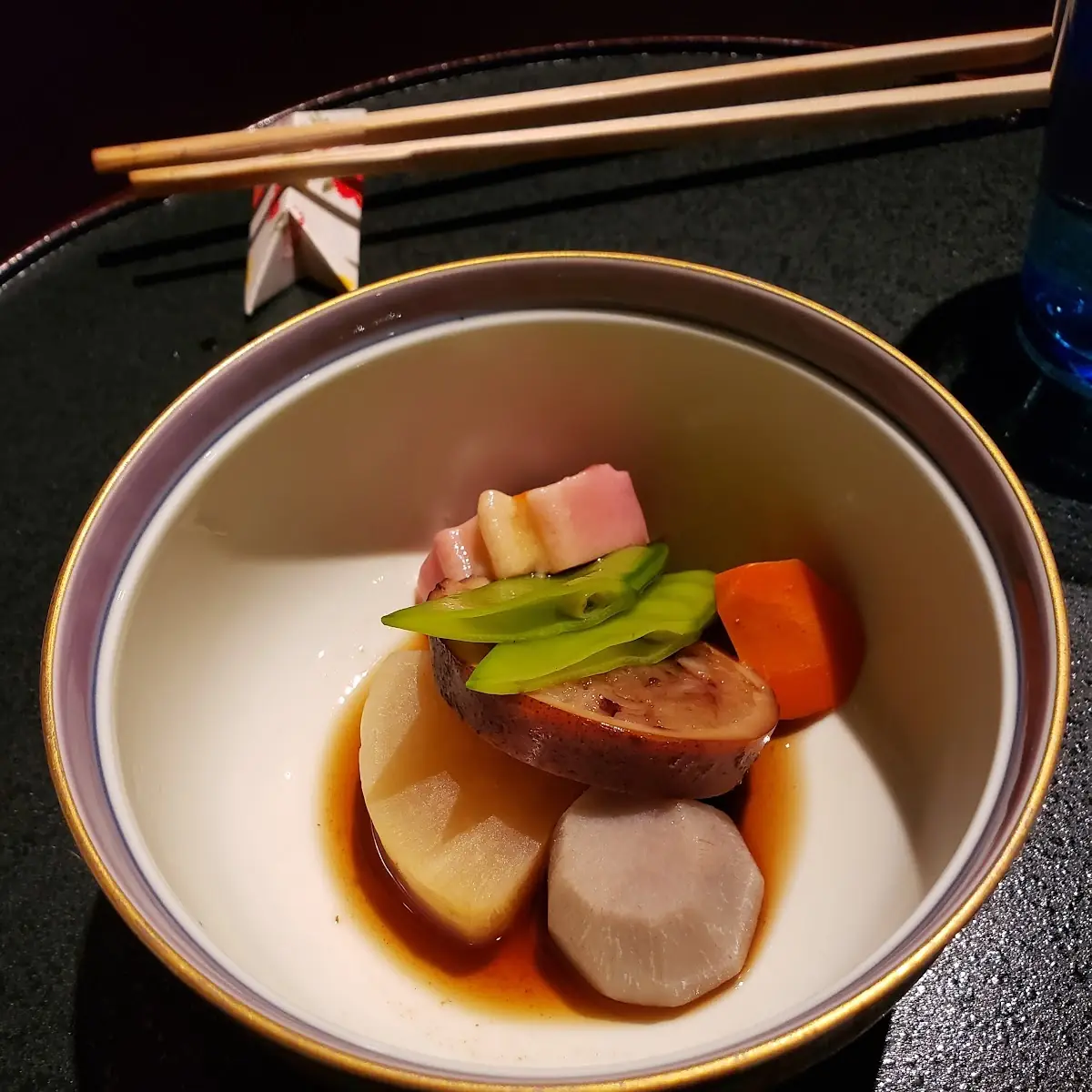 Simmered Pork Belly with Vegetables