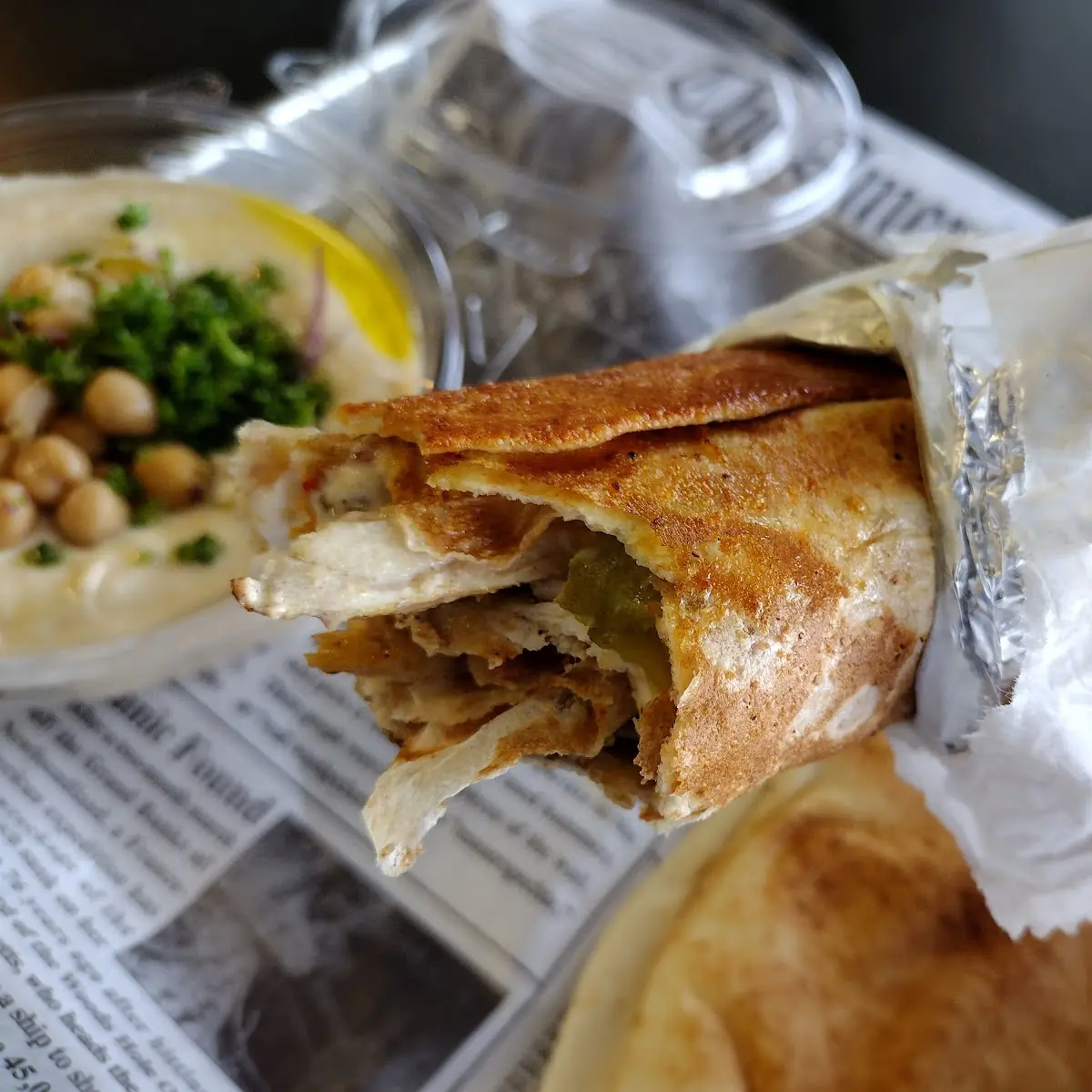 Chicken Shawarma Wrap