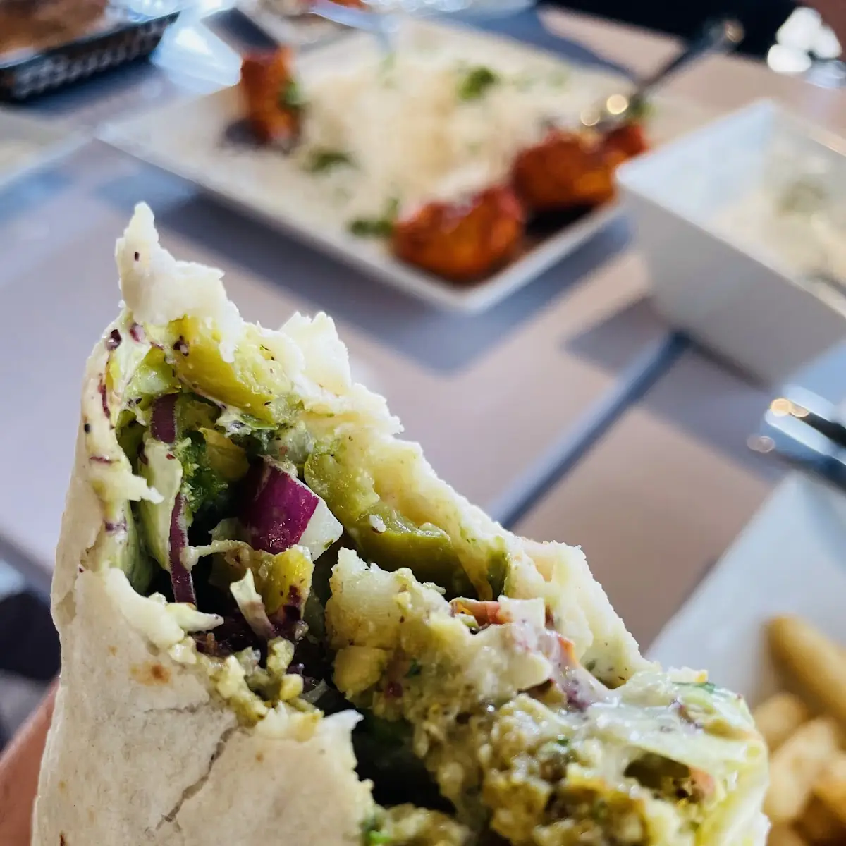 Falafel Wrop