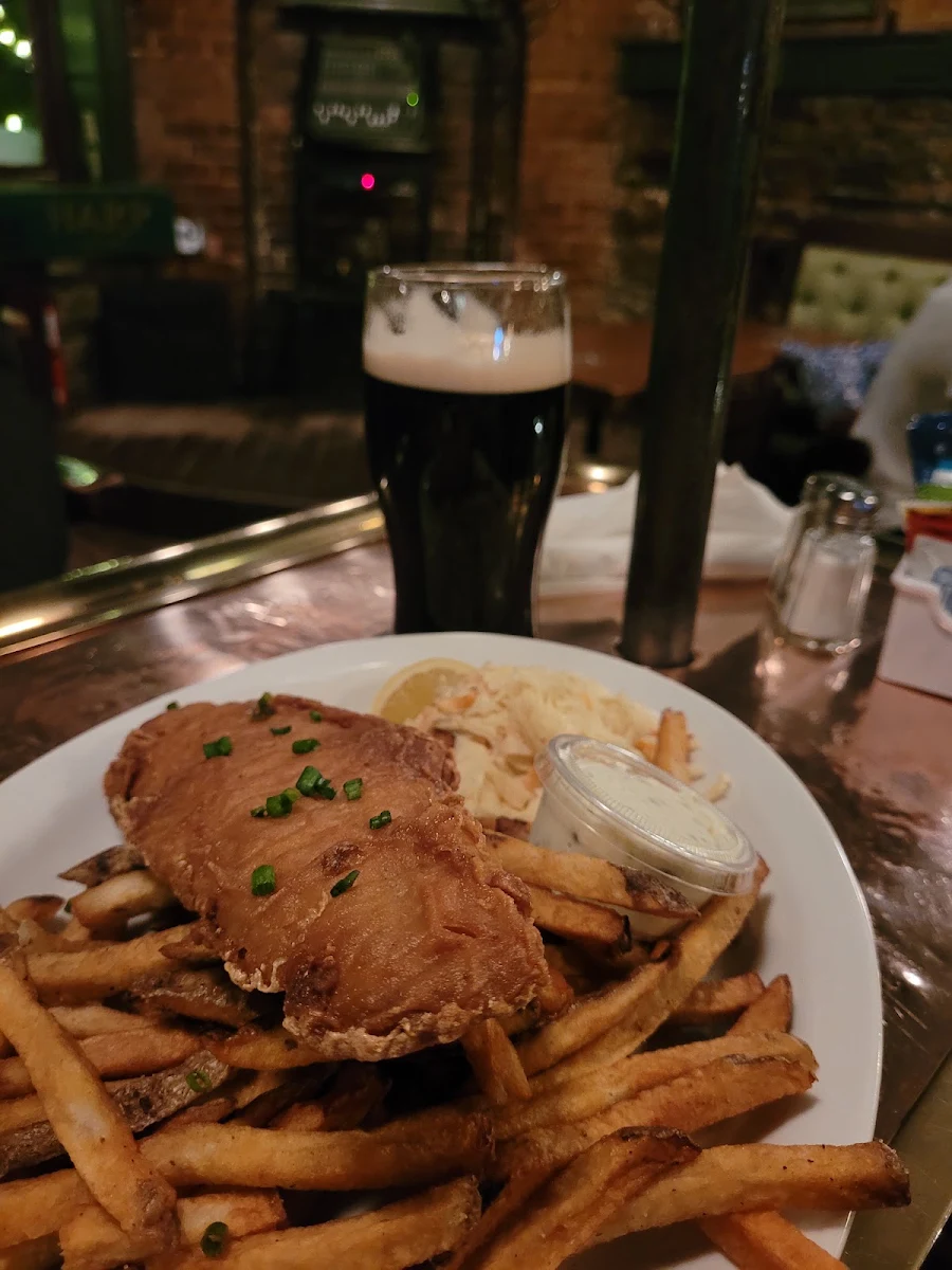 Fish and Chips, Hurley's Irish Pub