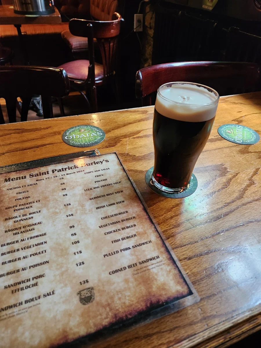 Guiness, Hurley's Irish Pub