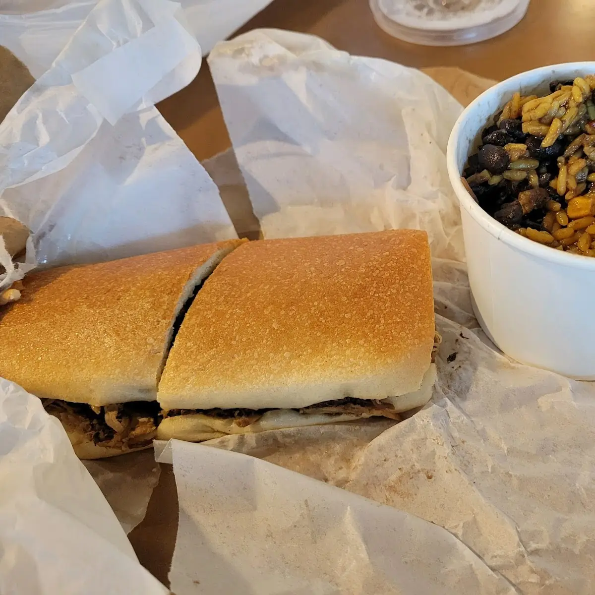 Pulled Pork Sandwich Cubano