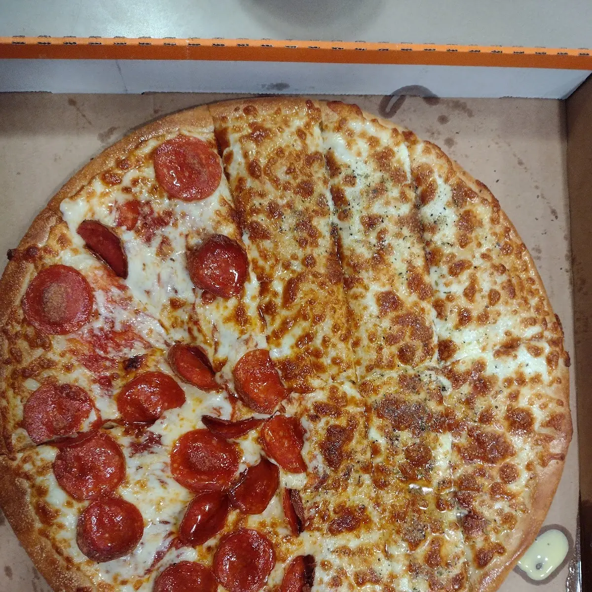 Pepperoni and Bread Sticks