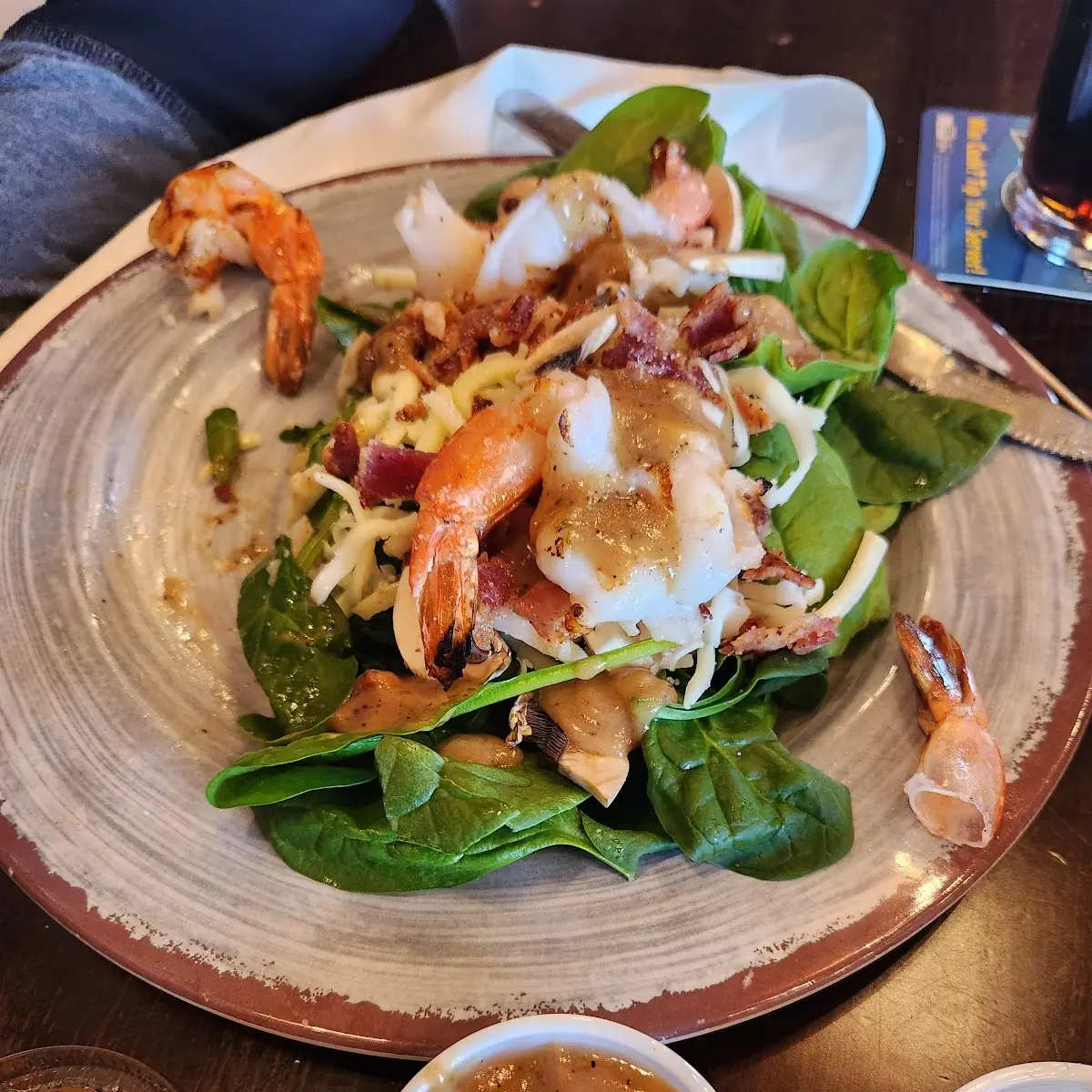 Mediterranean Salad with Shrimp