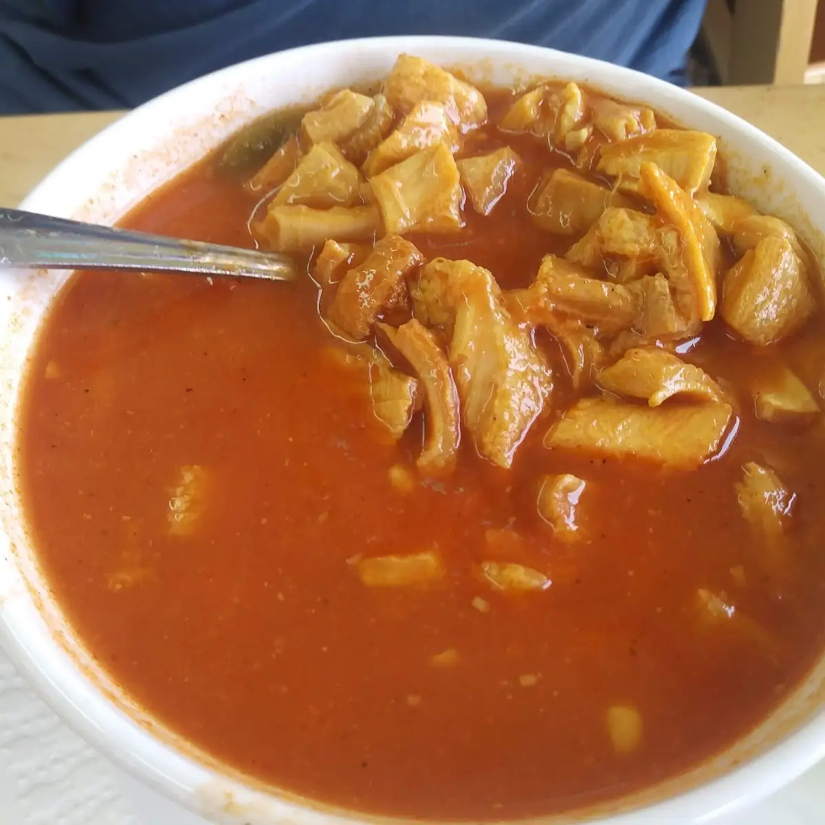 Mondongo Beef Tripe Soup with Rice or Casaba