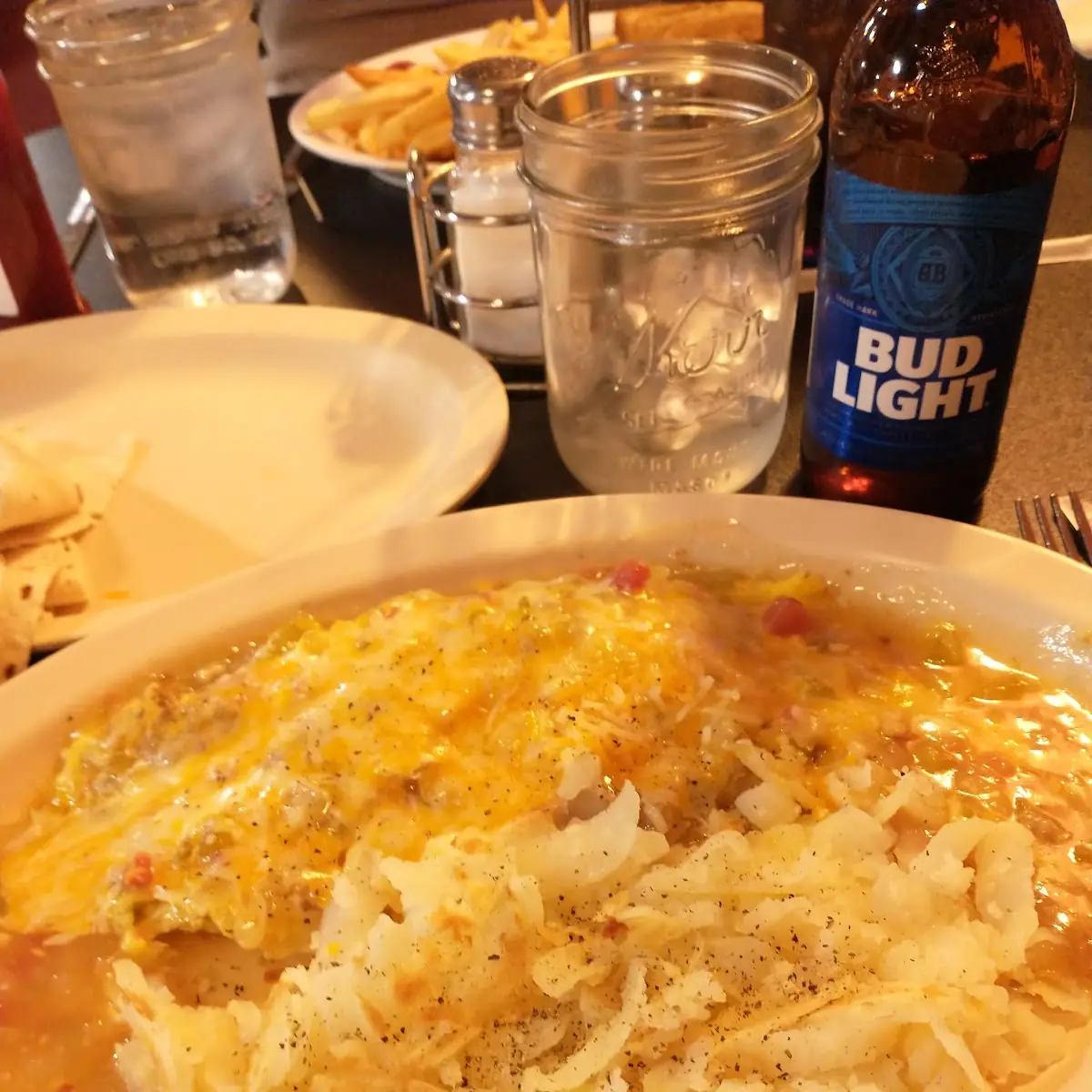 3 Egg Omelet and Hash Browns