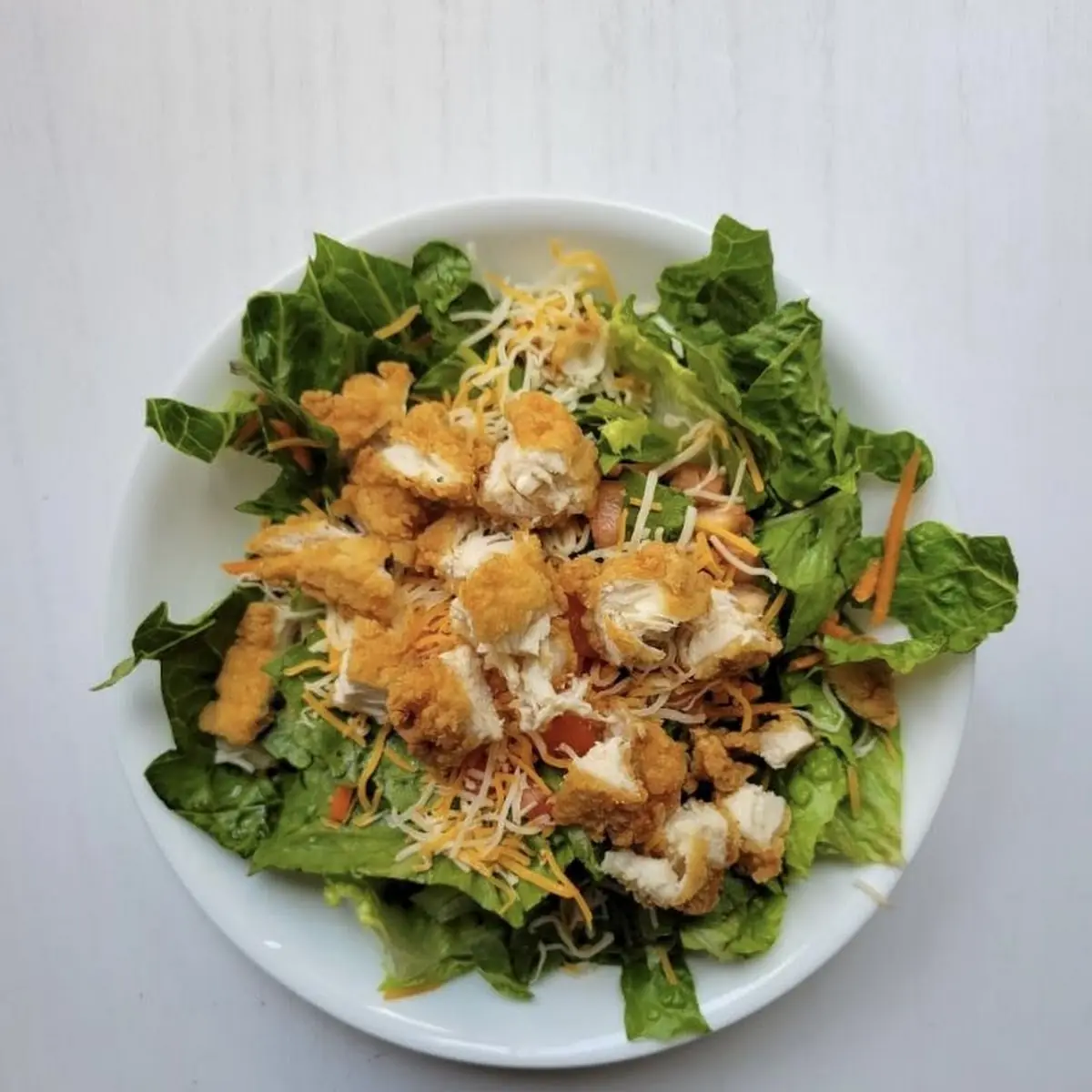 Crispy Chicken Salad