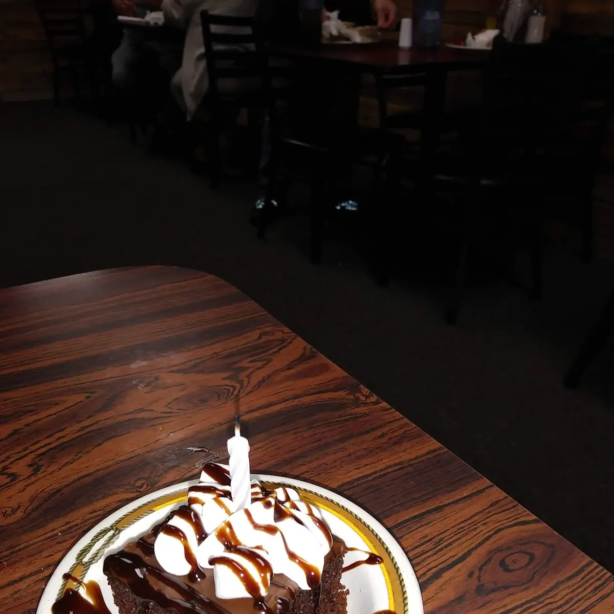 Happy Birthday Chocolate Brownie