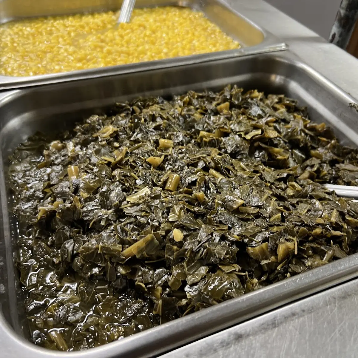 Mac and Cheese Mashed Potatoes Gravy Rice Collard Greens Greenbeans Grits