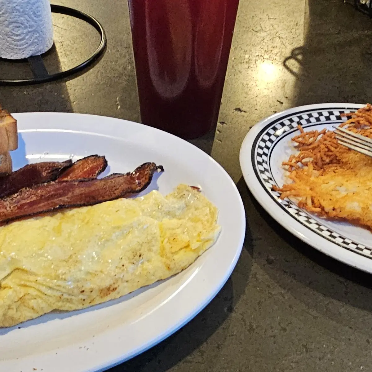 Ham and Cheese Omelette