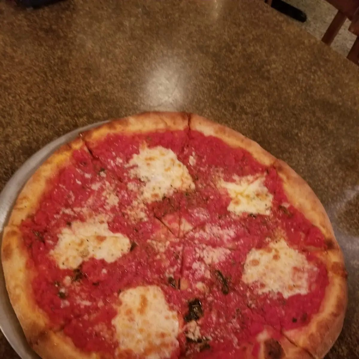 Traditional Tomato Pie with House Made Tomato Basil Sauce