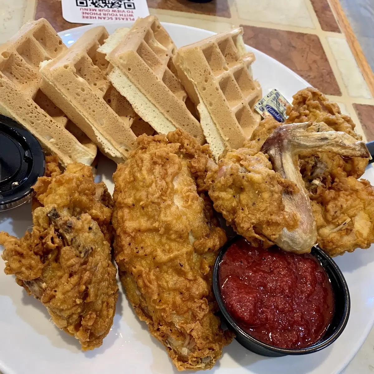 Chicken and Waffles