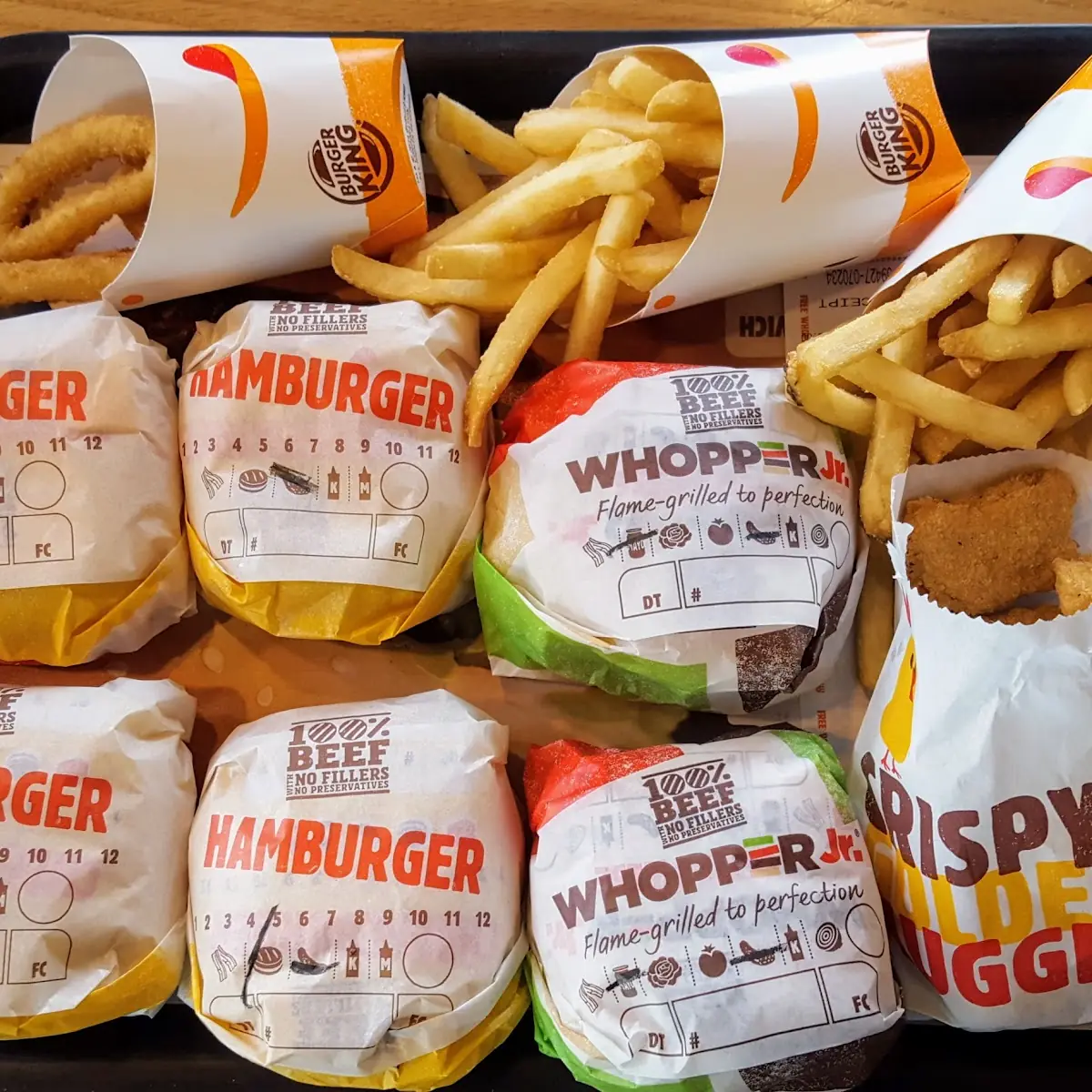 Onion Rings and Chicken Nuggets