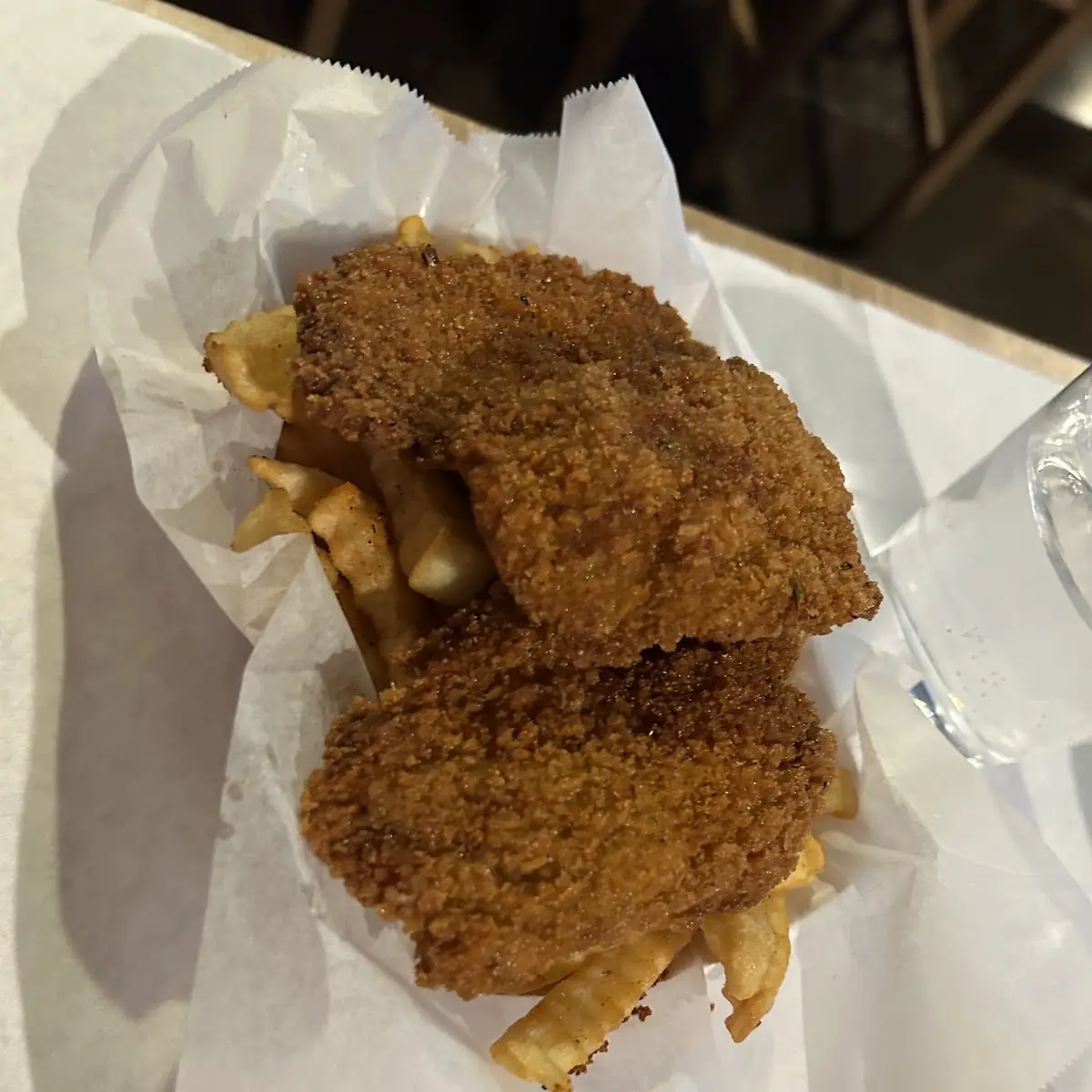 Fried Oysters with Fries