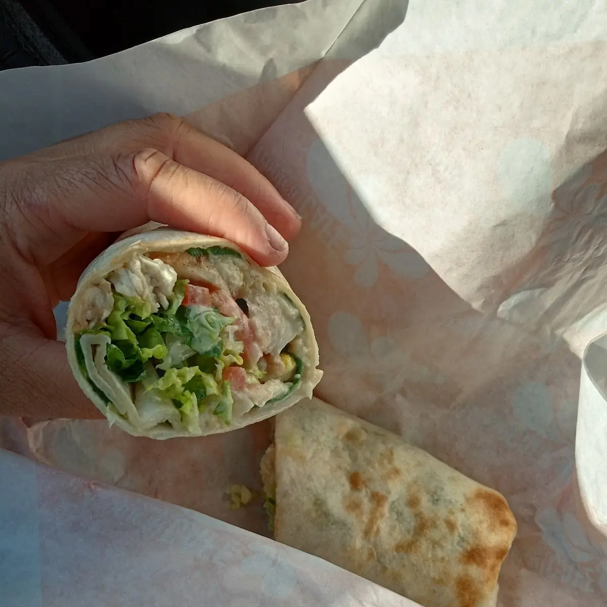 Caesar Chicken Wrap