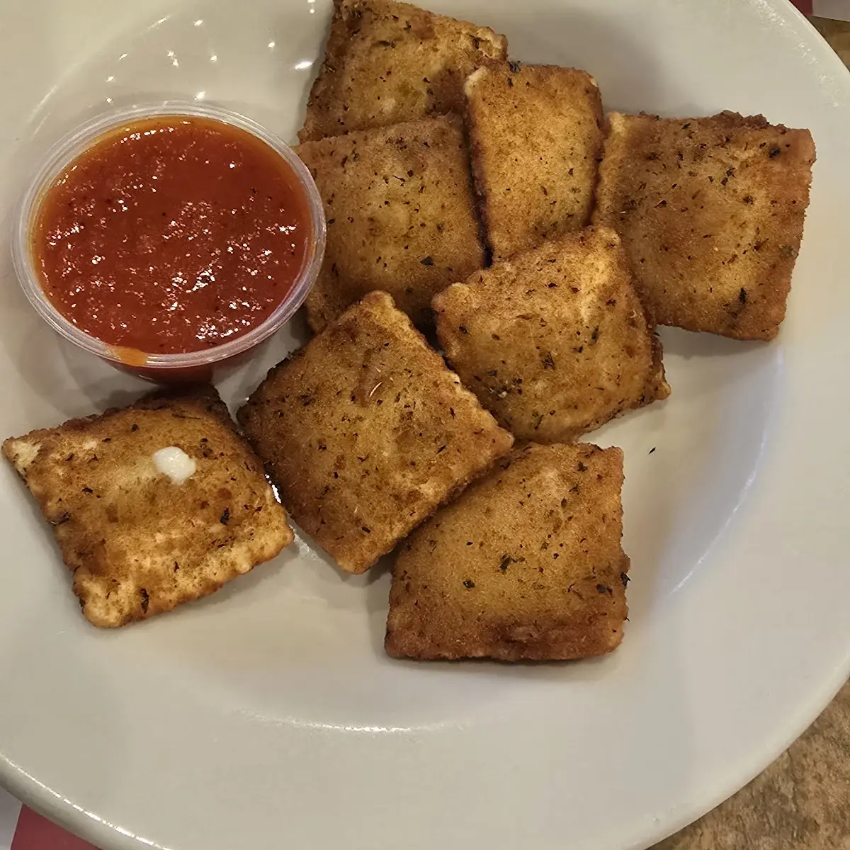 Fried Cheese Ravioli