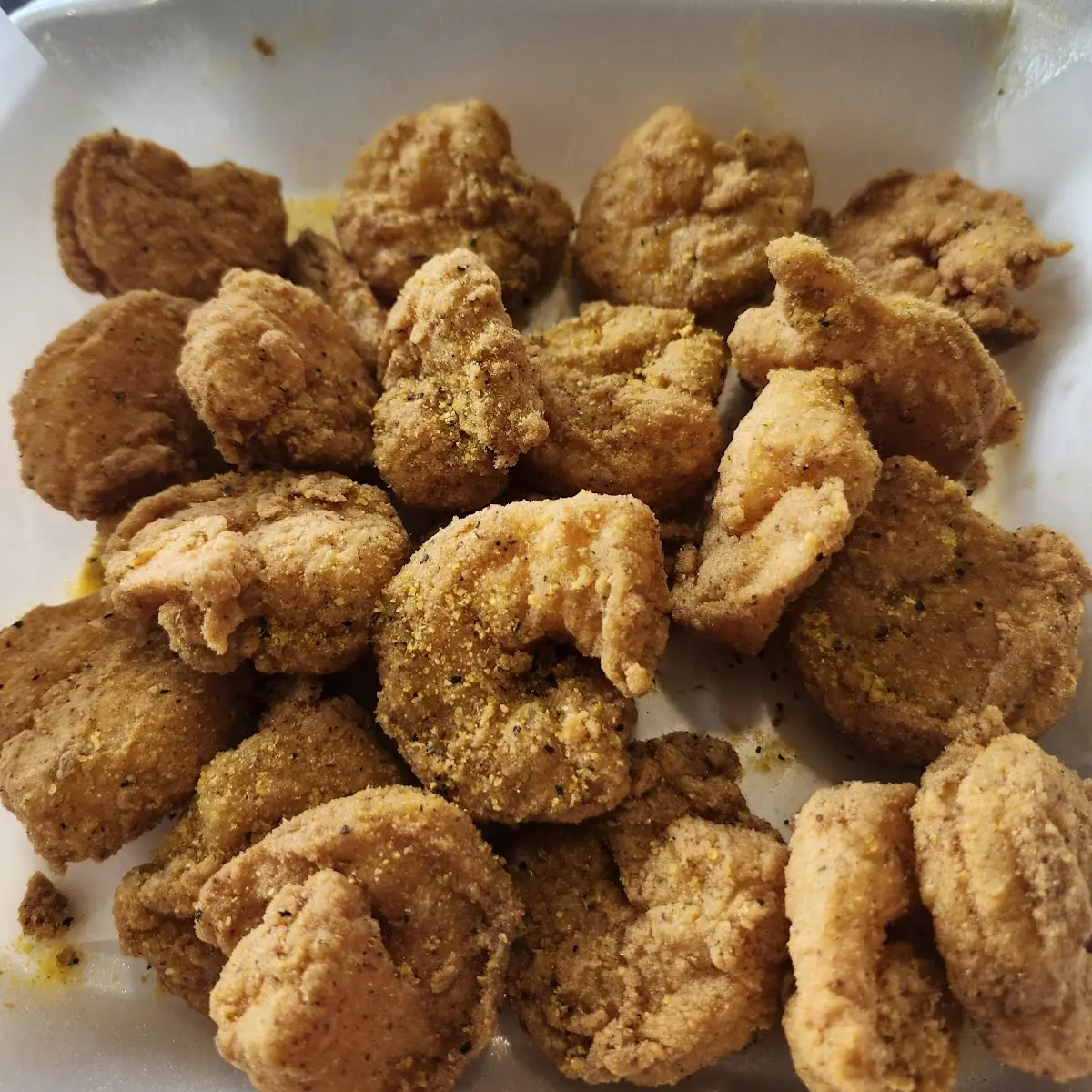 Fried Shrimp with Lemon Pepper
