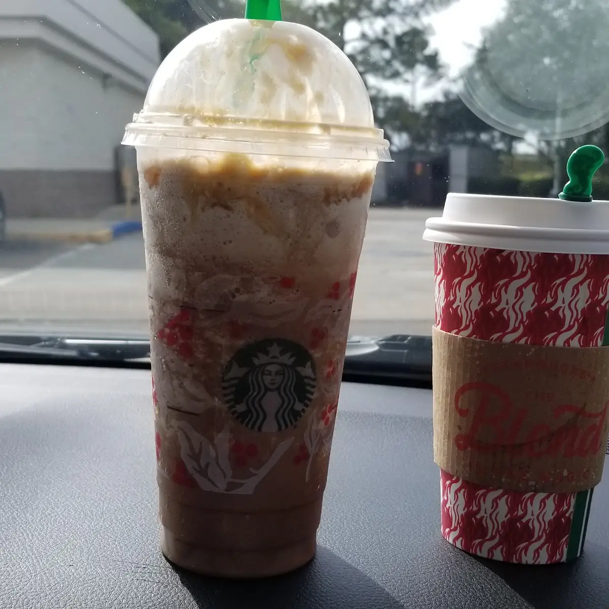 Frappuccino and Dark Roast Coffee