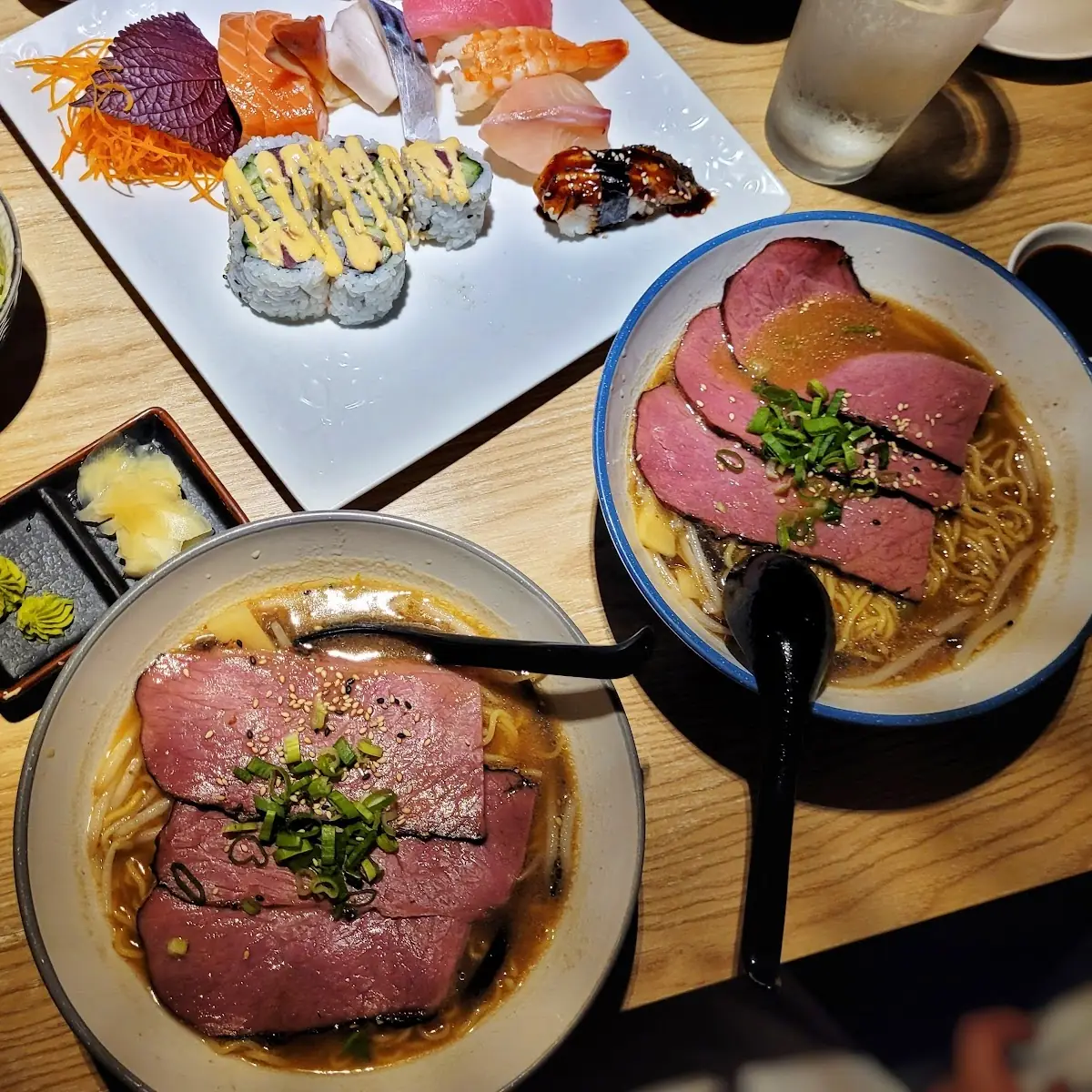 Beef Miso Ramen, Taku Sushi & Ramen