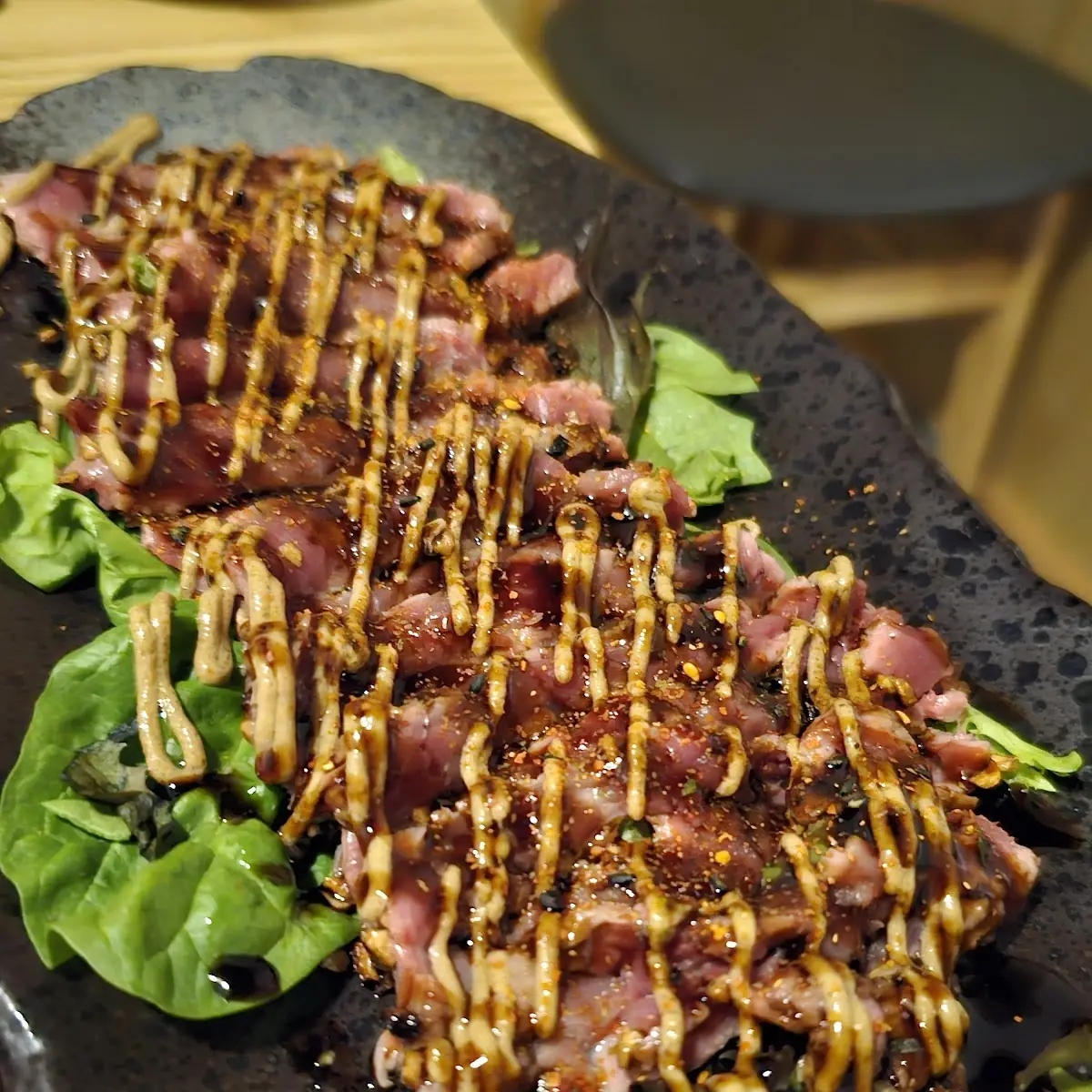 Beef Tataki, Taku Sushi & Ramen