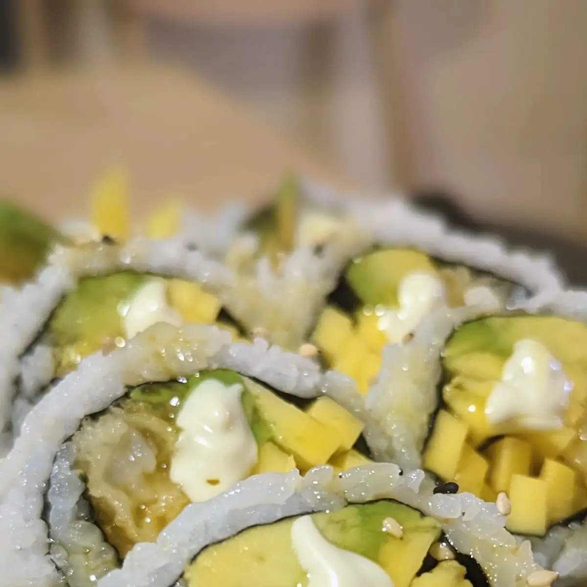 Mango Tango Roll, Taku Sushi & Ramen
