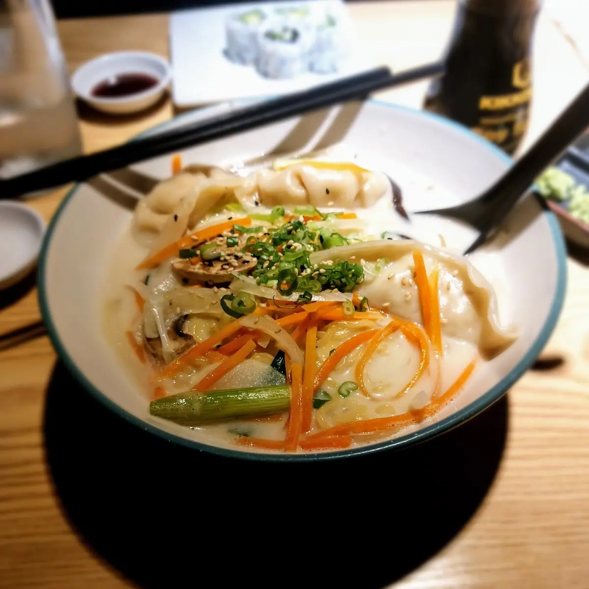 Vegetarian Ramen, Taku Sushi & Ramen