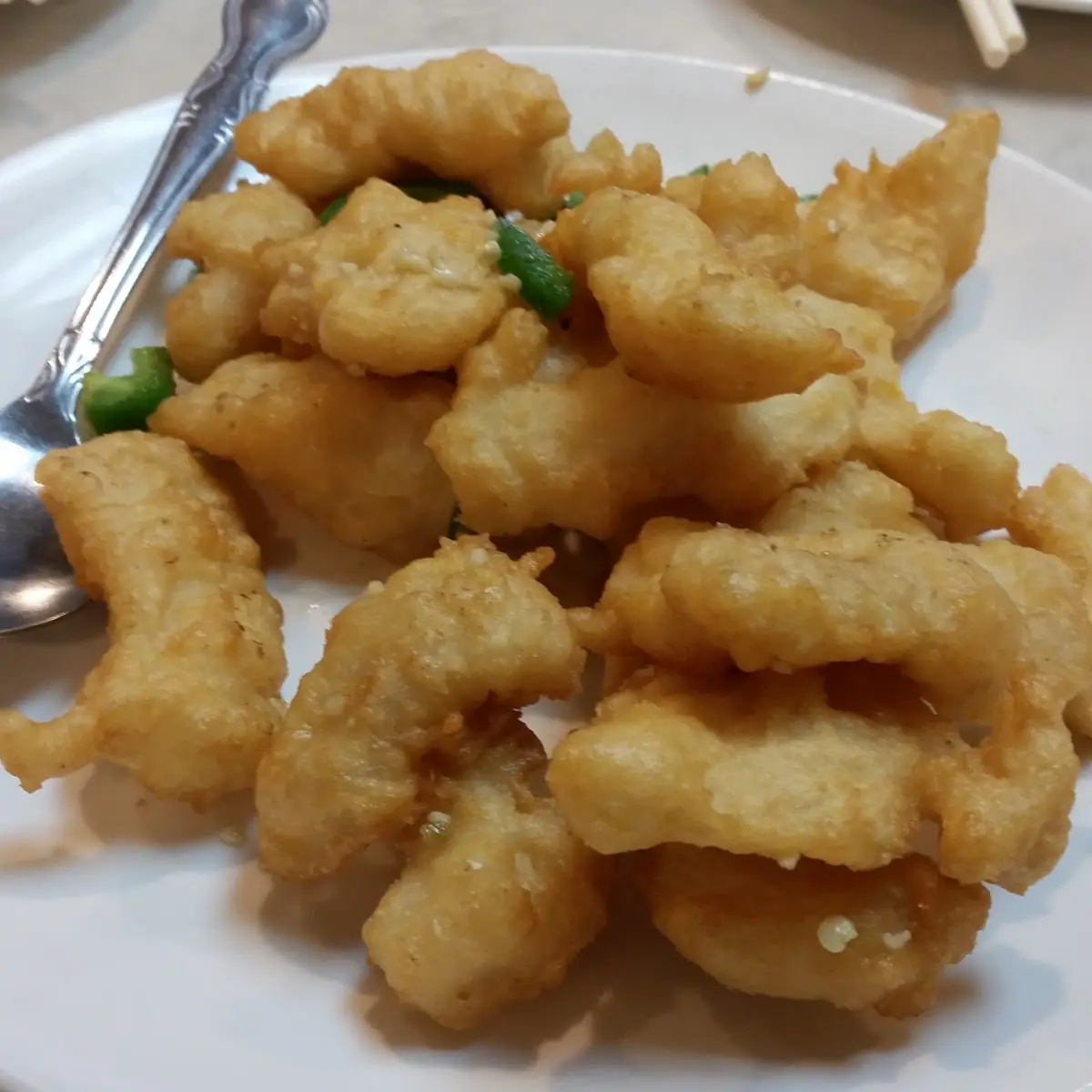 Salt and Pepper Flounder Fish Filet