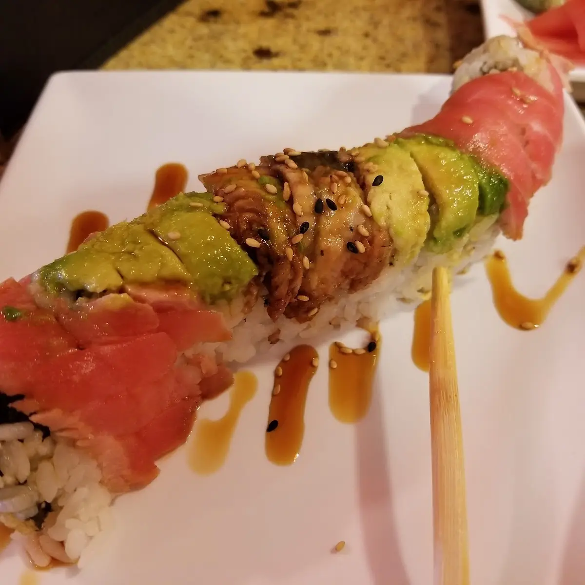 Rainbow Hand Roll and Tiger Roll