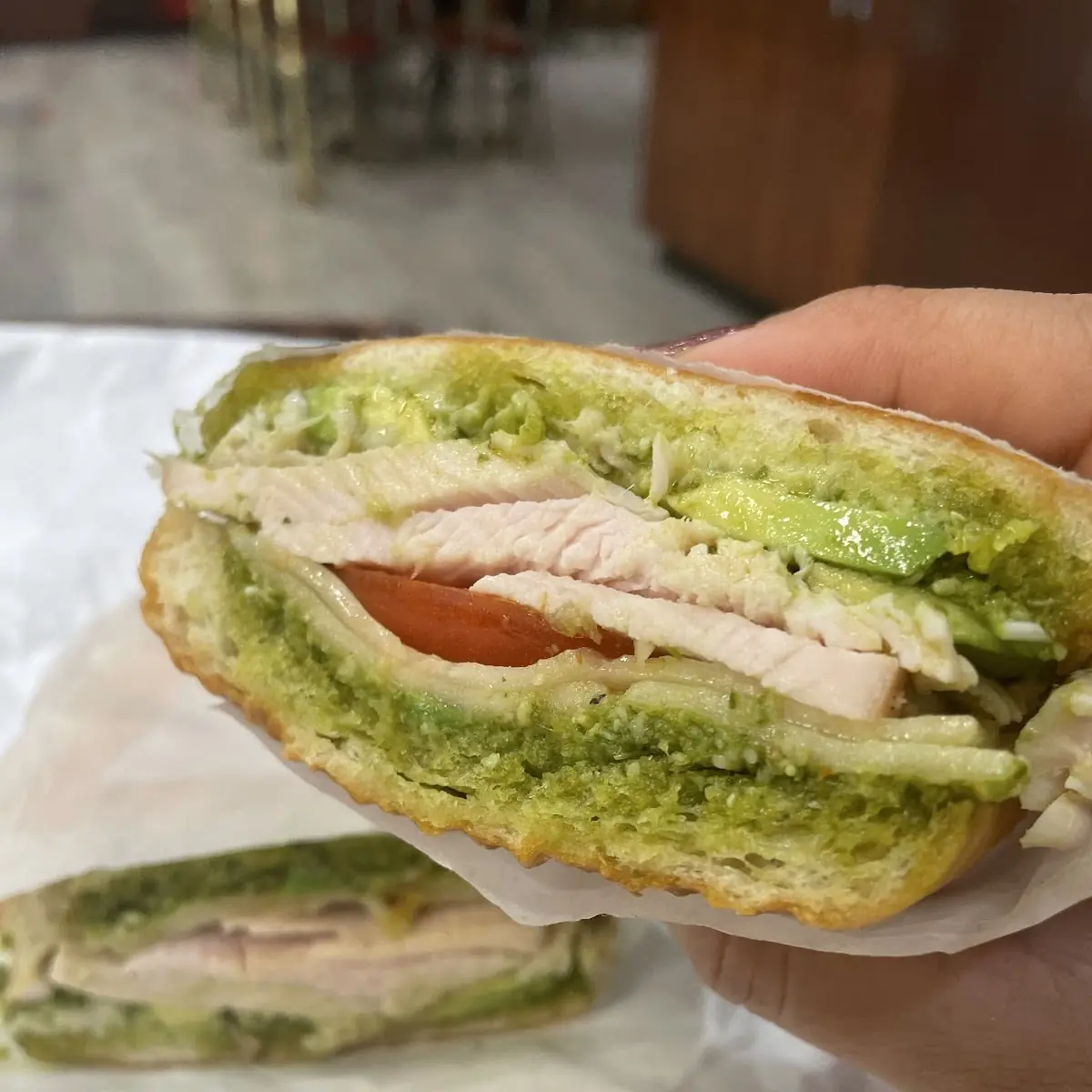 Turkey Pesto Panini
