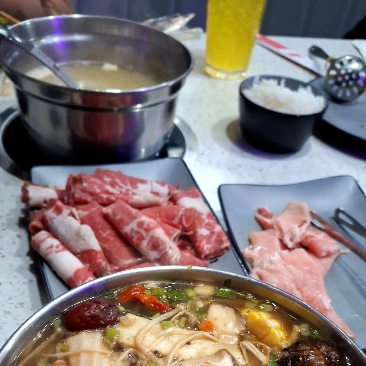 Hot Pot Mushroom Soup