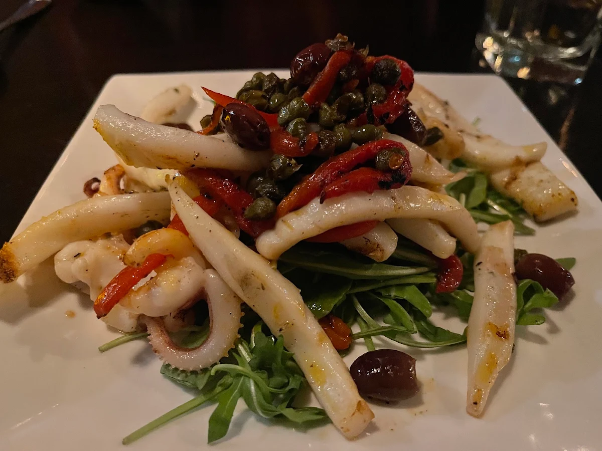 Grilled Calamari, Rustik Local Bistro