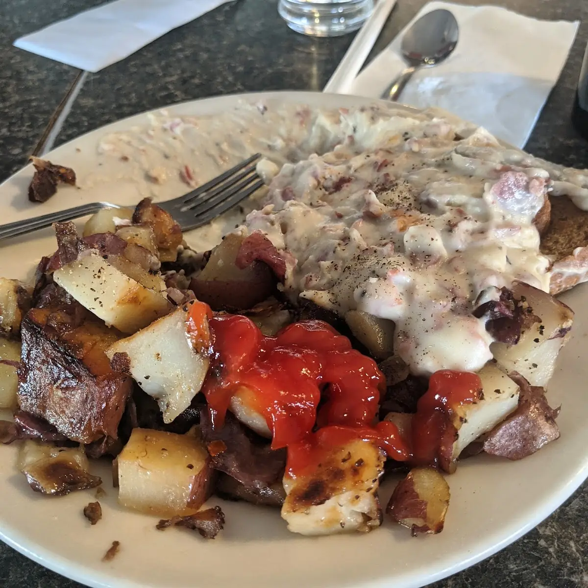 Cheamy Chip Beef on Toast