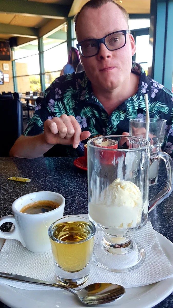 Affogato with Sambuca, Cape Tavern