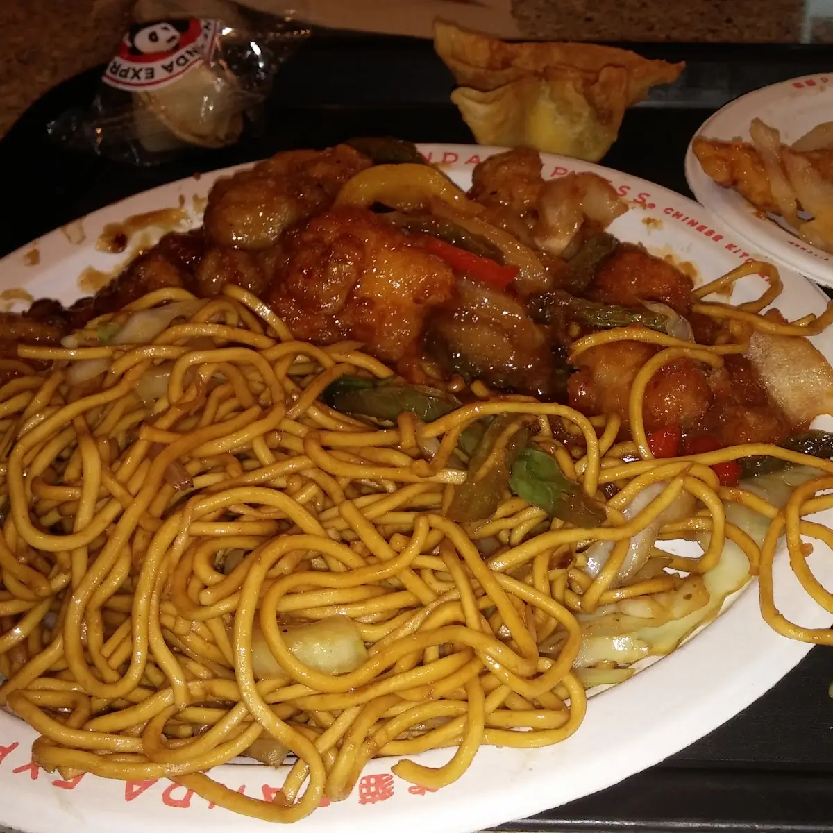 Orange Chicken Fried Rice Noodle