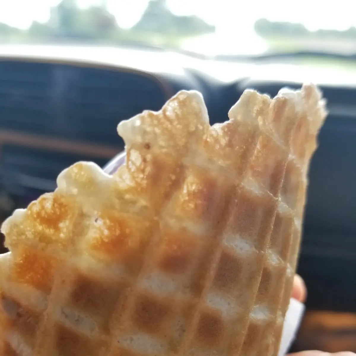 Chocolate Waffle Cone