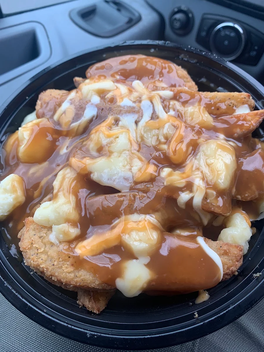 Potato Wedge Poutine