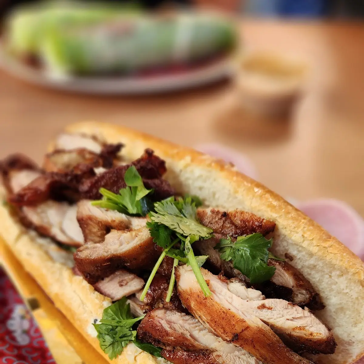 Marinated Tofu Banh MI