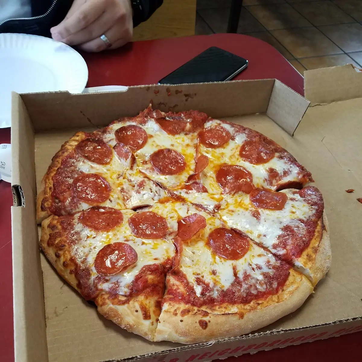 Sausage and Pepperoni Pizza