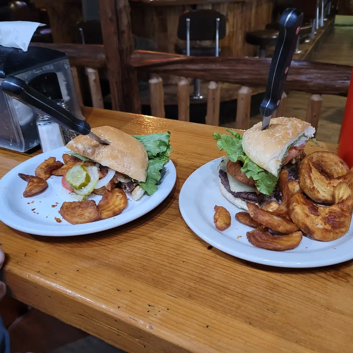 Mushroom Swiss Burger