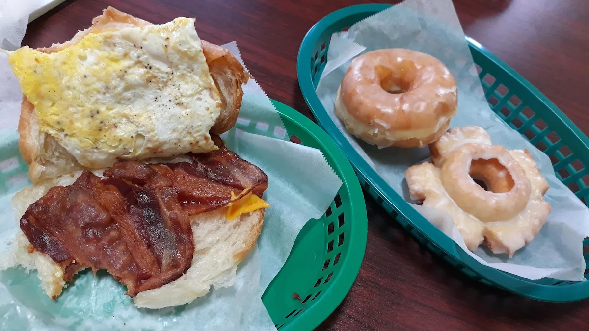 Bacon Egg and Cheese Croissant Sandwich